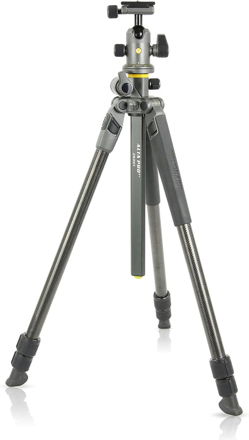Vanguard Alta Pro 2+ 263CB 100 Carbon Fiber Tripod With Alta BH100 Ball Head And MultiAngle Center Column