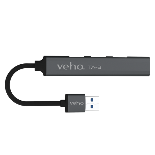 Veho TA-3 4-Port USB 3.0 Multi-Port Mini Hub | VAA-550-TA3-USB-A