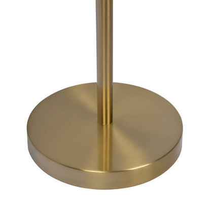 Verve Gold Floor Lamp With On / Off Switch Adjustable LED Round Base [Online Only]