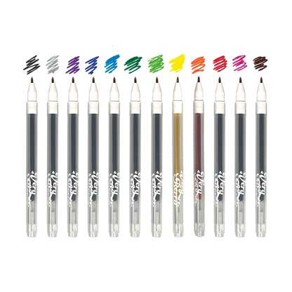 OOLY Very Berry Strawberry Scented Gel Pens color swatch