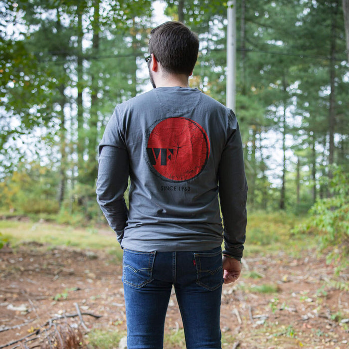 Vic Firth Gray Long Sleeve Tee