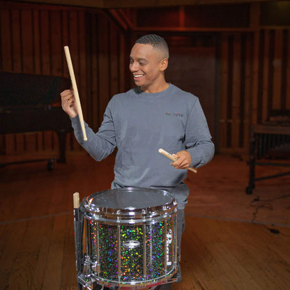 Vic Firth Gray Long Sleeve Tee