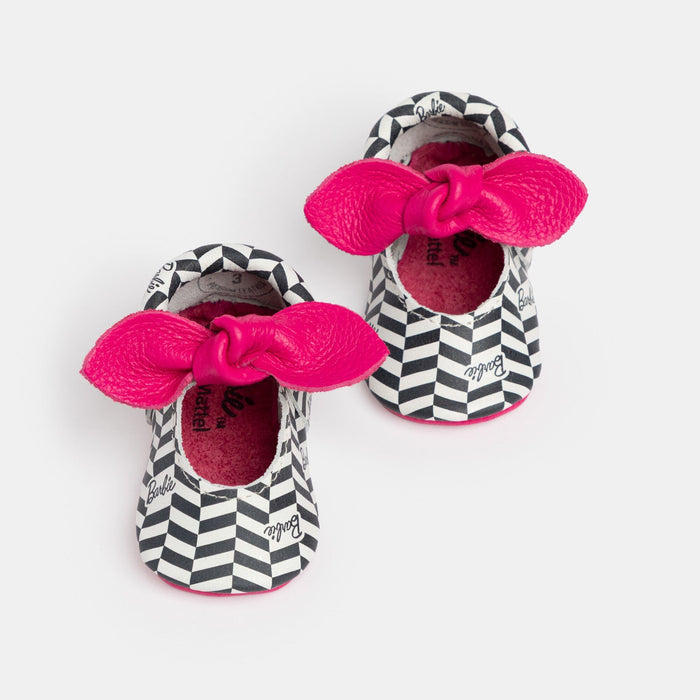 Vintage Barbie™ Knotted Bow Baby Shoe Knotted Bow Mocc Soft Sole