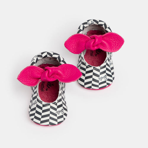 Vintage Barbie™ Knotted Bow Baby Shoe Knotted Bow Mocc Soft Sole