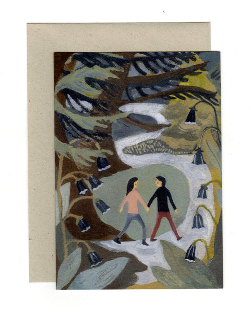 Walk in the Woods card