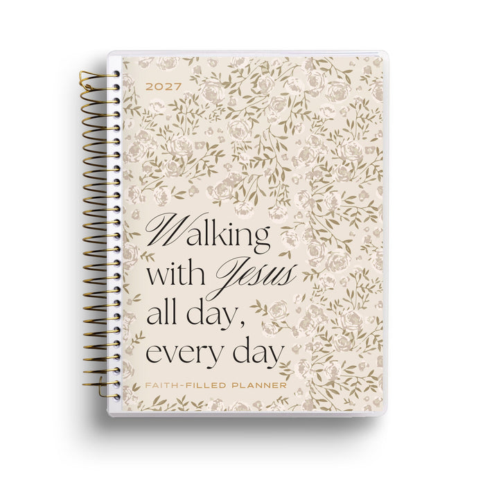 Walking with Jesus All Day, Every Day 2026-2027 18 Month Planner [Online Only]