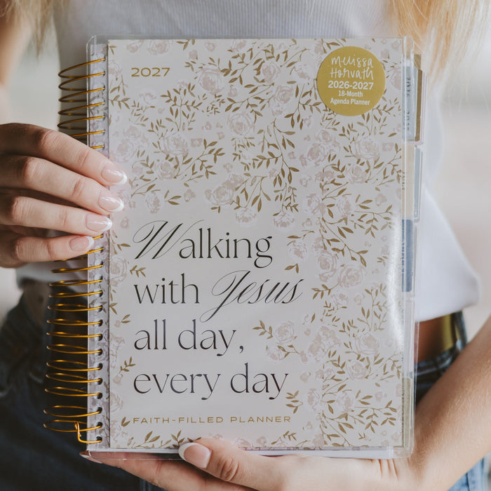 Walking with Jesus All Day, Every Day 2026-2027 18 Month Planner [Online Only]
