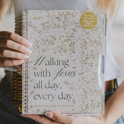 Walking with Jesus All Day, Every Day 2026-2027 18 Month Planner [Online Only]