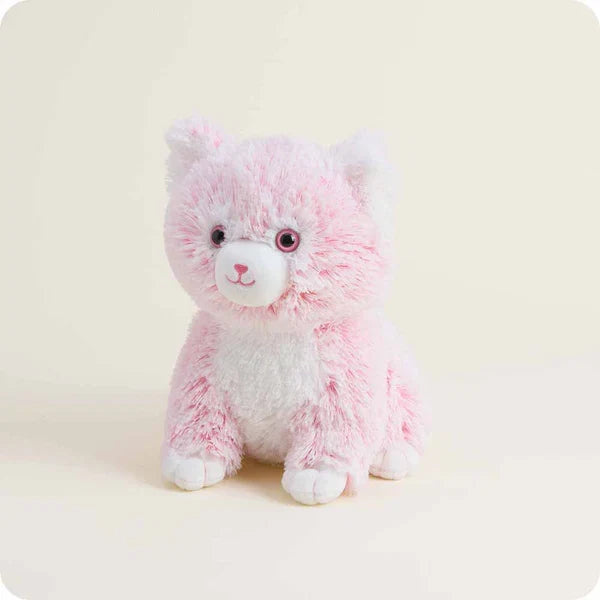 Warmies 13 Inch Pink Kitten Microwavable Plush Toy