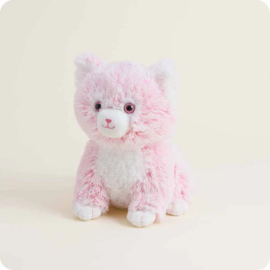 Warmies 13 Inch Pink Kitten Microwavable Plush Toy