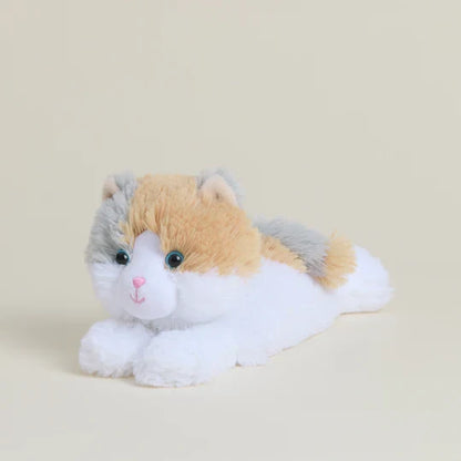 Warmies 9 Inch Junior Calico Cat Microwavable Plush Toy