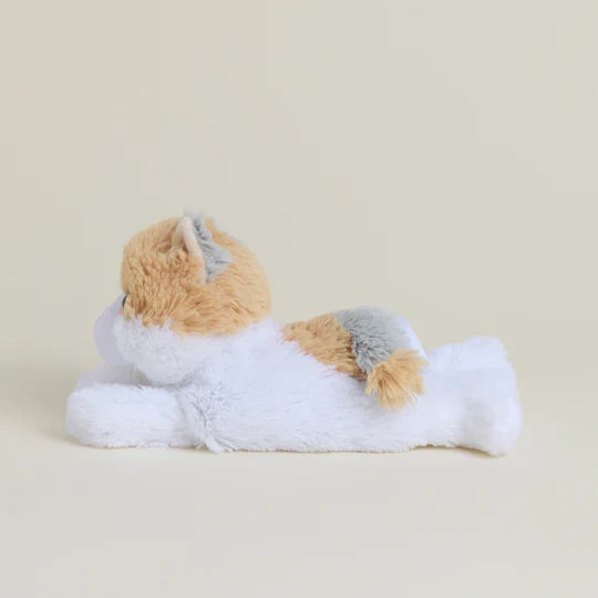 Warmies 9 Inch Junior Calico Cat Microwavable Plush Toy