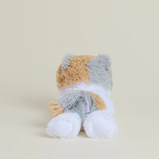 Warmies 9 Inch Junior Calico Cat Microwavable Plush Toy