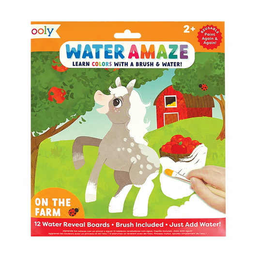 OOLY Water Amaze Water Reveal Boards - On The Farm cover view