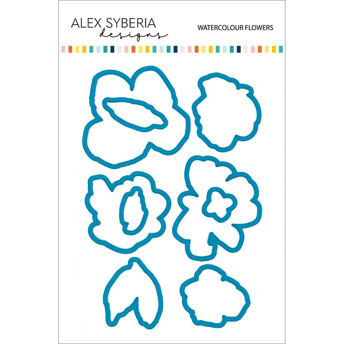 Watercolour Flowers Die Set