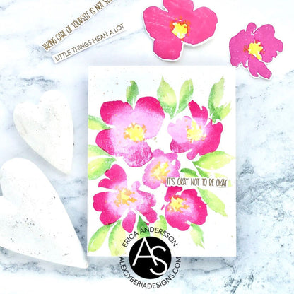Watercolour Flowers Die Set