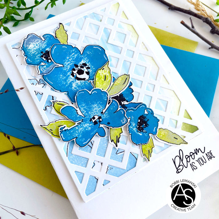 Watercolour Flowers Die Set