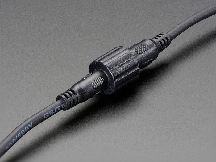 Waterproof DC Power Cable Set - 5.5/2.1mm by The Pi Hut - The Pi Hut