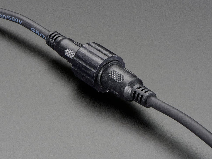 Waterproof DC Power Cable Set - 5.5/2.1mm by The Pi Hut - The Pi Hut