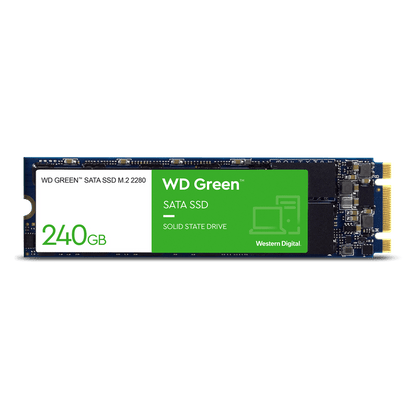 WD Green 240GB M.2 Internal SATA SSD by Western Digital - The Pi Hut