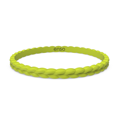 Weave Stackable Silicone Bracelet - Lightning