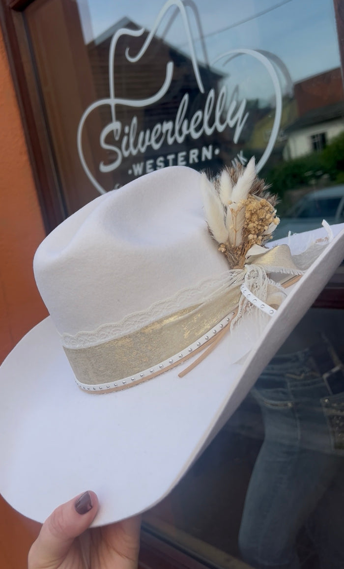 Wedding Cowboy Hat Custom Branded
