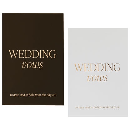 Wedding Vows Journal [Online Only]
