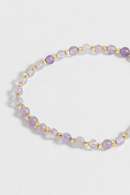 Wellness Amethyst Gemstone Amelia Bracelet