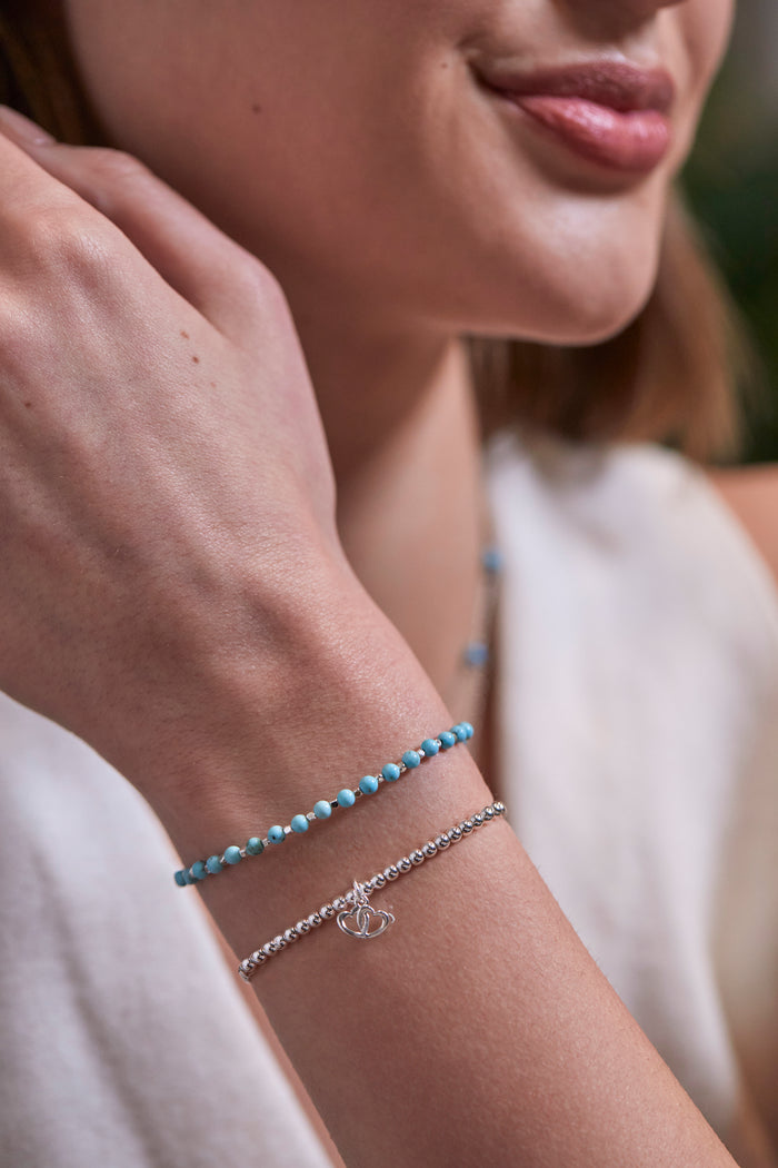 Wellness Howlite Gemstone Amelia Bracelet