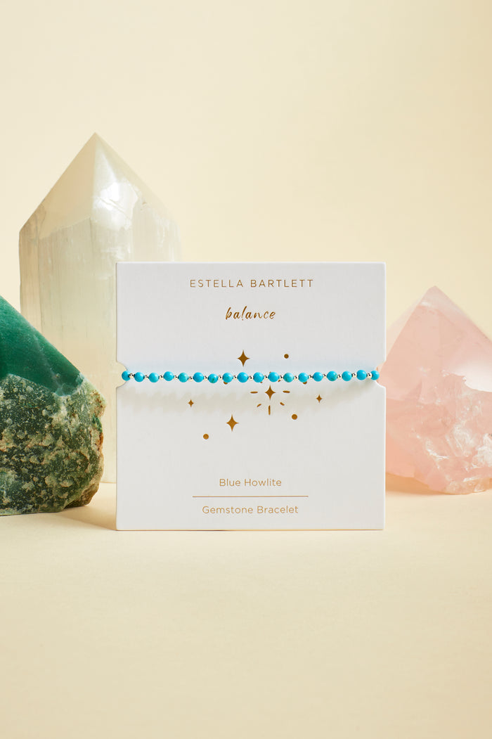 Wellness Howlite Gemstone Amelia Bracelet