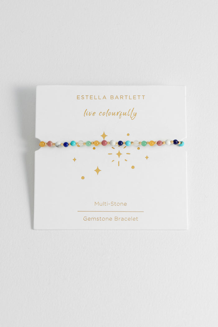 Wellness Mixed Gemstone Amelia Bracelet