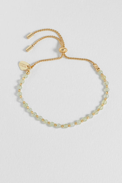 Wellness Prehnite Gemstone Amelia Bracelet
