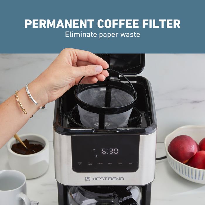 West Bend 12 Cup Hot & Iced Coffee Maker