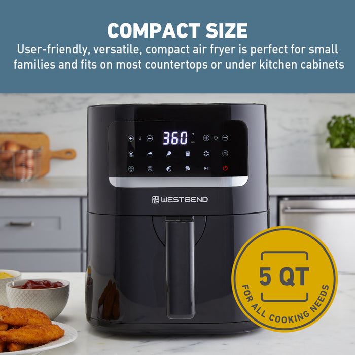 West Bend 5 Qt. Air Fryer with 10 Presets