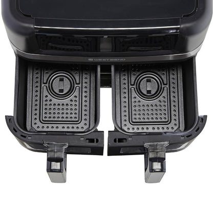 WEST BEND AFWB10BK13 Dual Basket 10QT Digital Air Fryer