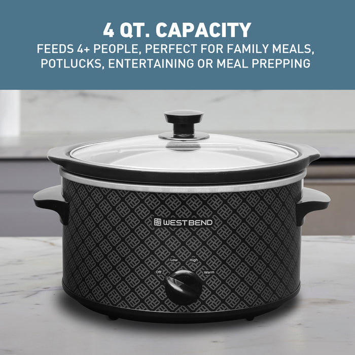 West Bend Pattern Slow Cooker