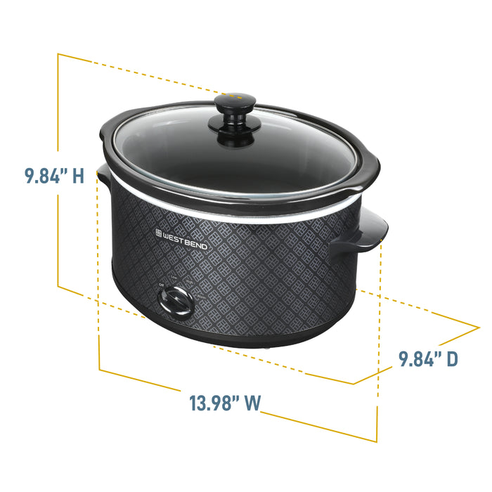 West Bend Pattern Slow Cooker