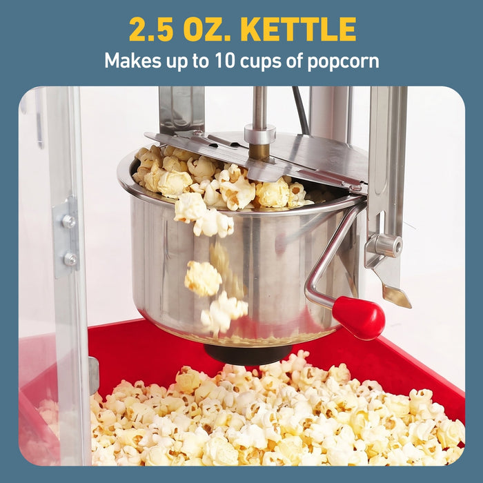 West Bend Popcorn Cart 2.5 oz Kettle - West Bend