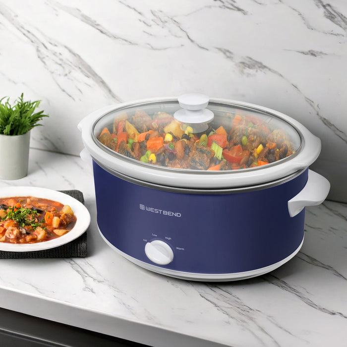 West Bend Slow Cooker, 6 Qt. Capacity - West Bend