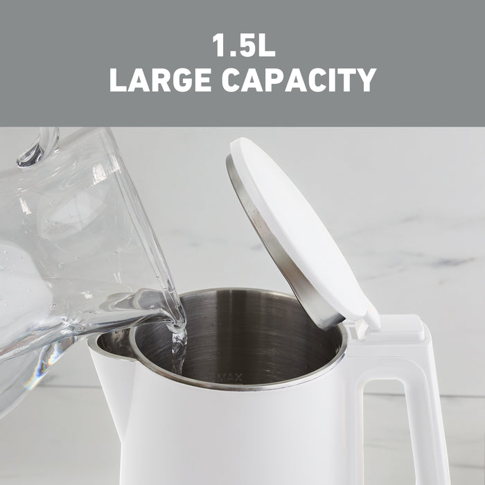 West Bend Timeless Electric Kettle, 1.5 Liter Capacity
