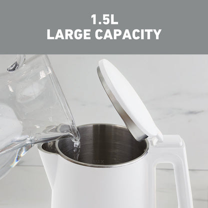 West Bend Timeless Electric Kettle, 1.5 Liter Capacity