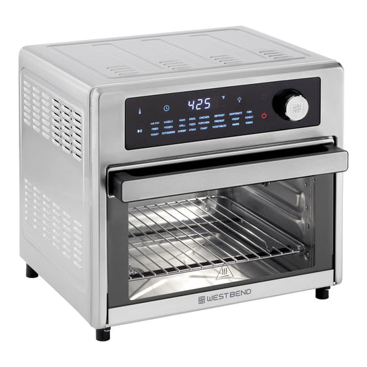 West Bend XL Air Fryer Oven with 24 Presets​, 26 Quart, in Stainless Steel
