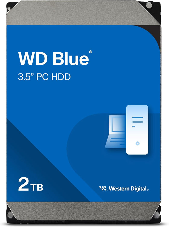 Western Digital WD20EZBX Caviar Blue 3.5in SATA III HDD 7200RPM 2TB