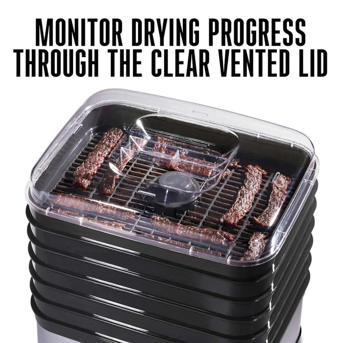 WESTON 75-0401-W 6 Tray Digital Food Dehydrator  - Factory serviced with Home Essentials warranty