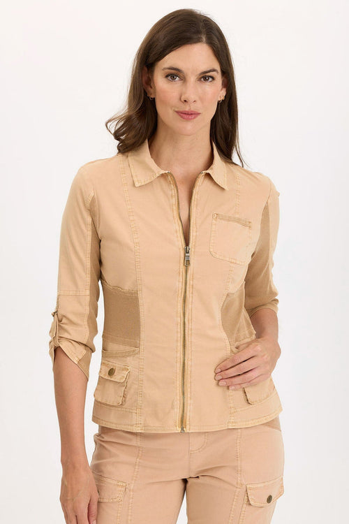 Wearables Wexel Poplin/Stretch Fitted Cargo Jacket