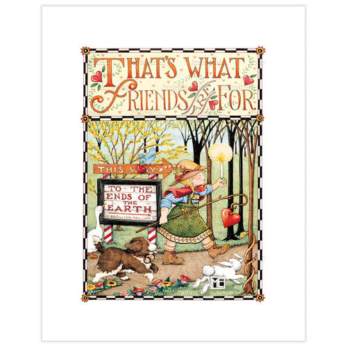 What Friends Are For Fine Art Print