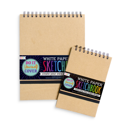 White DIY Cover Sketchbook