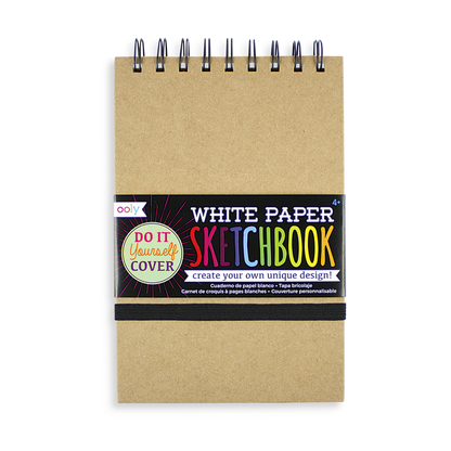 White DIY Cover Sketchbook