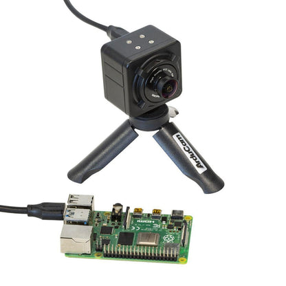 Wide-Angle 1080p UVC-Compliant USB Camera Module with Metal Case & Tripod [Discontinued] by Arducam - The Pi Hut