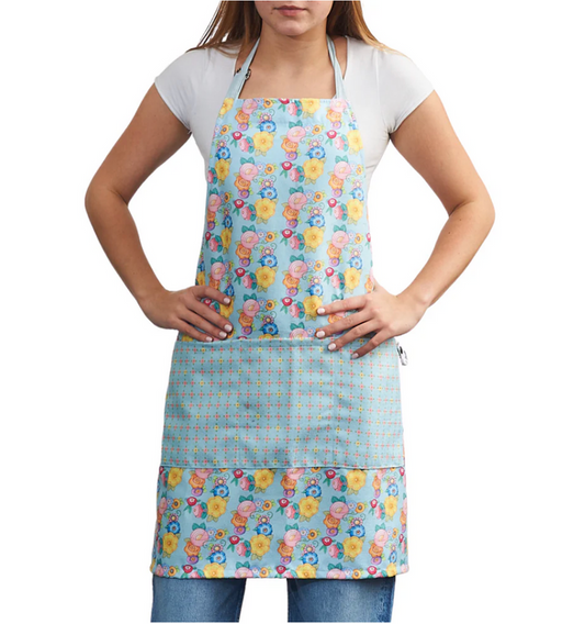 Wildflower Garland Attach and Go Apron